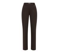 Raphaela by Brax Damen Marlenehose Style LILLYTH FLARED MARRONE, dunkelbraun, Gr. 46K