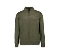 Brax Strickjacke Herren Regular Fit Baumwolle grün, XXL