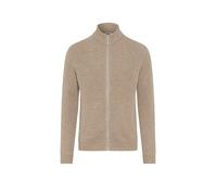 Strickjacke BRAX "Style JAKE", Herren, Gr. 3XL, braun, Strick, 90% Schurwolle, 10% Kaschmir, Strickjacken Strickjacke (18446901-XXXL) braun