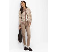 Brax Damen Strickjacke Style ANN warm greige, hellbraun, Gr. 44