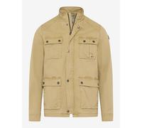 Cabanjacke BRAX "Style AZUR", Herren, Gr. L, sand, Web, 97% Baumwolle, 3% Elasthan, Jacken (56789017-L) sand