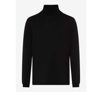Rollkragenpullover BRAX "Style BENNO", Herren, Gr. S (48), schwarz, 98% Baumwolle, 2% Elasthan, Pullover Rollkragenpullover, Hi-FLEX Jersey: Langarmshirt im Baumwollmix (89258263-S) schwarz