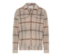 Brax Jacke Santiago Regular Fit kariert Cappucino Größe L