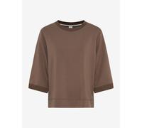 Brax Damen Sweatshirt Style BERTA M warm greige, hellbraun, Gr. 40