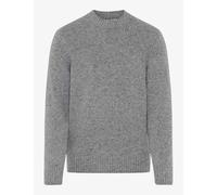 Brax Herren Strickpullover Style BUDDY platin, grau, Gr. M