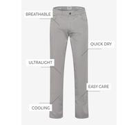 Brax Herren Five-Pocket-Hose Style CADIZ, Hellgrau, Gr. 32/34