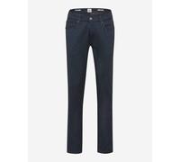 Brax Stoffhose mit Viskose-Anteil im 5-Pocket-Design Modell 'Cadiz' in Blau, Größe 42/32