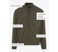 Cabanjacke BRAX "Style CALVIN", Herren, Gr. XXL, grün, 98% Baumwolle, 2% Elasthan, Jacken (14732340-XXL) grün