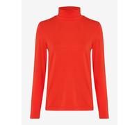 Sweatshirt BRAX "Style CARINA L", Damen, Gr. 44, orange, 47% Baumwolle, 47% Modal, 6% Elasthan, Langarm, Sweatshirts (41941839-44) orange