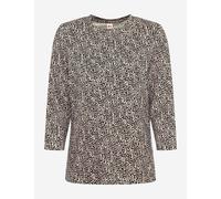 Brax Damen Shirt Style CARINA M warm greige, hellbraun, Gr. 44