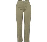 BRAX, Style Caro S 7/8, Damen Jeans Hose Popelinestretch Khaki D 40 W 30 L 34