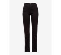 BRAX Damen Jeans Style CAROLA – CLEAN Perma Black, 96% Baumwolle/4% Elasthan, Gr. 40L