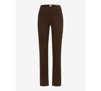 Brax Damen Five-Pocket-Hose Style CAROLA DARK CHOCOLATE, dunkelbraun, Gr. 50K