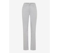 Brax Damen Five-Pocket-Hose Style CAROLA LIGHT GREY, hellgrau, Gr. 42