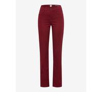 Brax Damen Five-Pocket-Hose Style CAROLA MULBERRY, dunkelrot, Gr. 40
