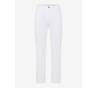 Brax Damen Five-Pocket-Hose Style CAROLA S WHITE, denim weiß, Gr. 36
