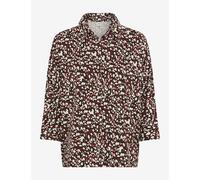 Brax Damen Bluse Style CELIA M mulberry, dunkelrot, Gr. 36