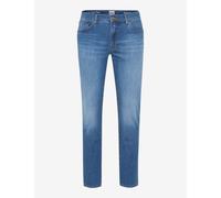 5-Pocket-Jeans BRAX "Style CHUCK", Herren, Gr. 34, Länge 30, blau, Denim/Jeans, 92% Baumwolle, 6% Elastomultiester, 2% Elasthan, Jeans 5-Pocket-Jeans (91905552-34) blau