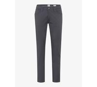 5-Pocket-Hose BRAX "Style CHUCK", Herren, Gr. 33, Länge 32, grau (graphit), Web, 90% Baumwolle, 7% Elastomultiester, 3% Elasthan, Hosen 5-Pocket-Hose (77152712-33) graphit