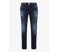 Brax Jeans im Used-Look Modell 'Chuck' in Marine, Größe 36/32
