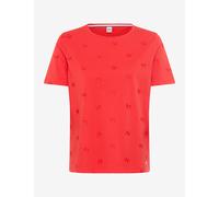 Brax Damen Shirt Style CIRA S hibiscus, Rot, Gr. 44