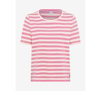 Kurzarmshirt BRAX "Style CIRA S", Damen, Gr. 36, pink, 100% Baumwolle, Rundhals, Shirts (13514532-36) pink