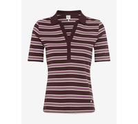 Brax Damen Polo Style CLEO S blackberry violet, dunkles lila, Gr. 38