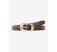 Brax Damen Ledergürtel Style DAMENGÜRTEL brunette, dunkelbraun, Gr. 85