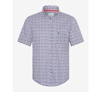 Brax Style Dan P Cotton Linen SLUB Kurzarnhemd