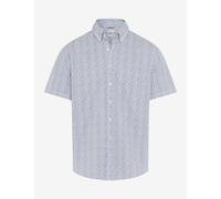 Brax Herren Hemd Style DAN cove, Blau, Gr. XL