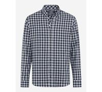 Brax Fashion Flanellhemd Modern Fit Style DANIEL Einfarbig Universe Gr. M
