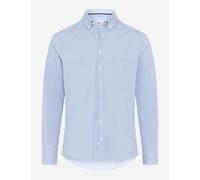 Langarmhemd BRAX "Style DANIEL", Herren, Gr. XXL, Normalgrößen, türkis, Web, 97% Baumwolle, 3% Elasthan, Hemden (73954230-XXL) türkis