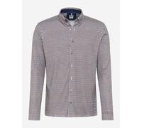 Brax Herren Hemd Style DANIEL nougat, dunkelbraun, Gr. L