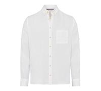 BRAX Herren Leinenhemd STYLE.DIRK Modern Fit weiss Größe M