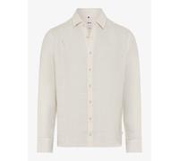 Brax Herren Hemd Style HAROLD white sand, hellbeige, Gr. M