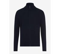 Strickjacke BRAX "Style JAKE", Herren, Gr. L, navy, Strickjacken Strickjacke (29093842-L) navy