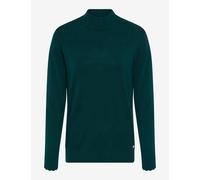 Brax Damen Pullover Style LEA dark sea, grün, Gr. 44