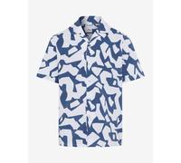 Kurzarmhemd BRAX "Style LEO", Herren, Gr. L, Normalgrößen, navy, Web, 100% Baumwolle, Hemden (84605432-L) navy