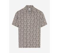 Leinenhemd BRAX "Style LUKE", Herren, Gr. XXL, Normalgrößen, bunt (braun), Web, 100% Leinen, Hemden (85381660-XXL) braun