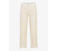 Brax Damen Five-Pocket-Hose Style MADISON S SOFT ECRU, denim cremeweiß, Gr. 38
