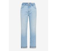 Brax Damen Five-Pocket-Hose MADISON S Two Tones Bright Sea Denim hellblau Gr. 44