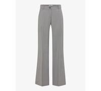 Jogginghose BRAX "Style MAINE", Damen, Gr. 40, Normalgrößen, grau, 53% Polyester, 43% Schurwolle, 4% Elasthan, Hosen (15915523-40) grau