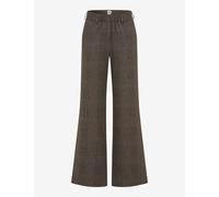BRAX - Karierte Marlenehose - Maine braun - Gr. - 40