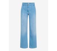 BRAX Palazzohose Style Maine S Damen Used Light Blue Wide Leg Größe 42