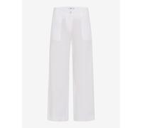 Brax Fashion Culotte Style Maine S 100% Leinen Weiß Größe 38