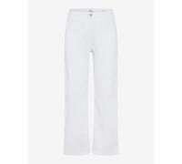 Brax Damen Culotte Style MAINE S WHITE, denim weiß, Gr. 40