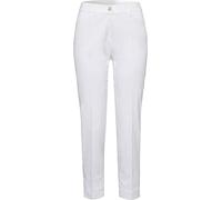 BRAX, Style Mara S 7/8, Damen Jeans Hose Gabardinestretch White D 40 W 30 L 32