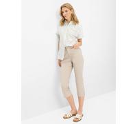 Brax Damen Caprihose Style MARY C SOFT GREIGE, hellbeige, Gr. 40