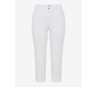 Brax Damen Caprihose Style MARY C WHITE, denim weiß, Gr. 44