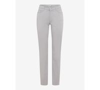 Brax Damen Five-Pocket-Hose Style MARY LIGHT GREY, hellgrau, Gr. 38